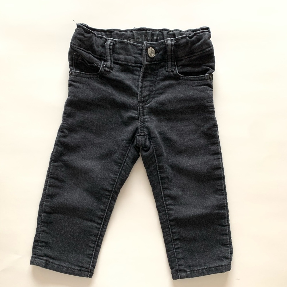 Baby Gap black jeans size 18-24 mos.
